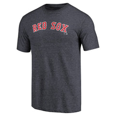 Boston Red Sox Team Wordmark Tri-Blend T-Shirt - MLB T-shirts