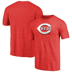 Cincinnati Reds Team Wordmark Tri-Blend T-Shirt - MLB T-shirts