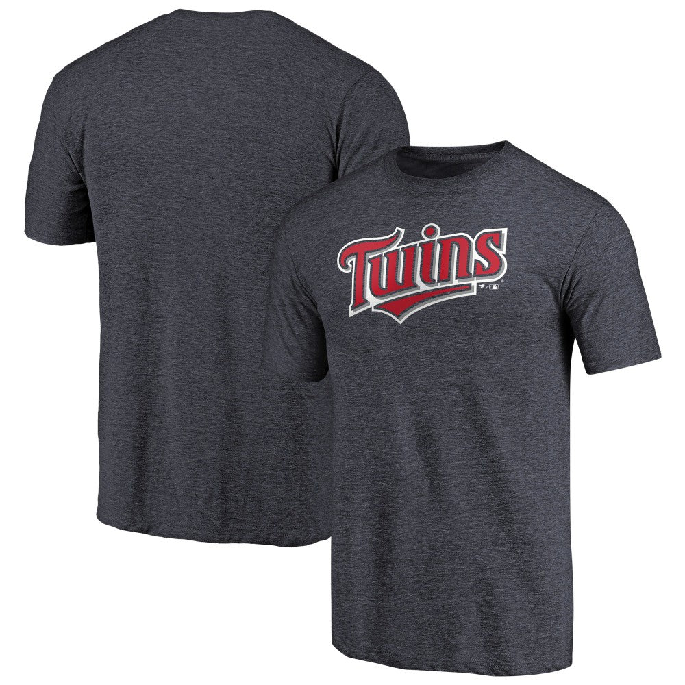 Minnesota Twins Team Wordmark Tri-Blend T-Shirt - MLB T-shirts