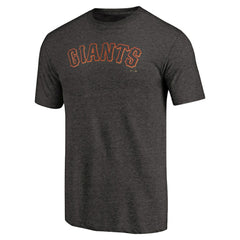 San Francisco Giants Team Wordmark Tri-Blend T-Shirt - MLB T-shirts