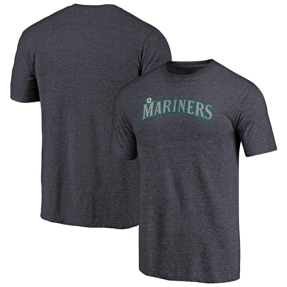 Seattle Mariners Team Wordmark Tri-Blend T-Shirt - MLB T-shirts