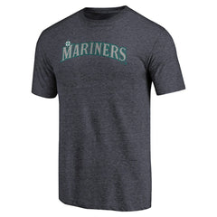 Seattle Mariners Team Wordmark Tri-Blend T-Shirt - MLB T-shirts