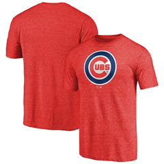 Chicago Cubs Team Wordmark Tri-Blend T-Shirt - MLB T-shirts