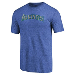 Seattle Mariners Team Wordmark Tri-Blend T-Shirt - MLB T-shirts
