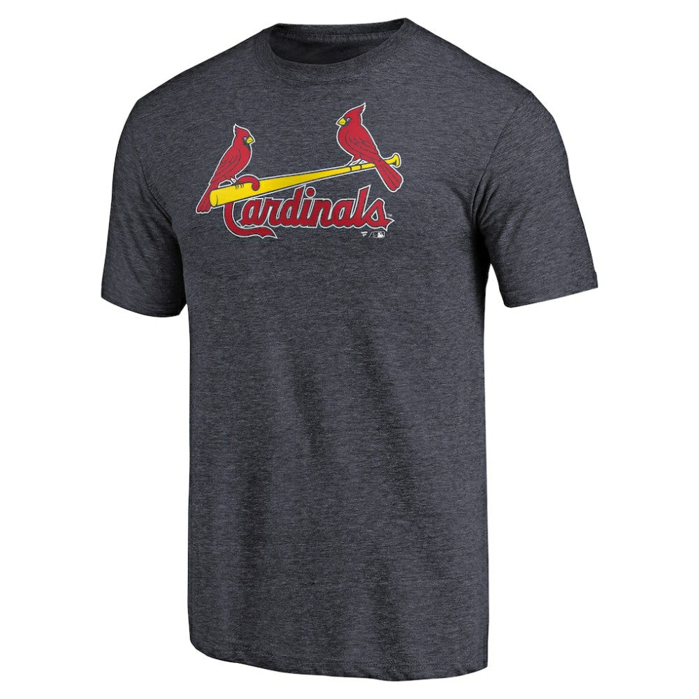 St. Louis Cardinals Team Wordmark Tri-Blend T-Shirt - MLB T-shirts