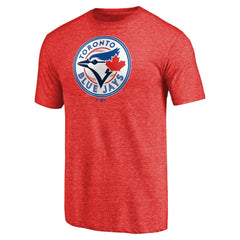 Toronto Blue Jays Team Wordmark Tri-Blend T-Shirt - MLB T-shirts