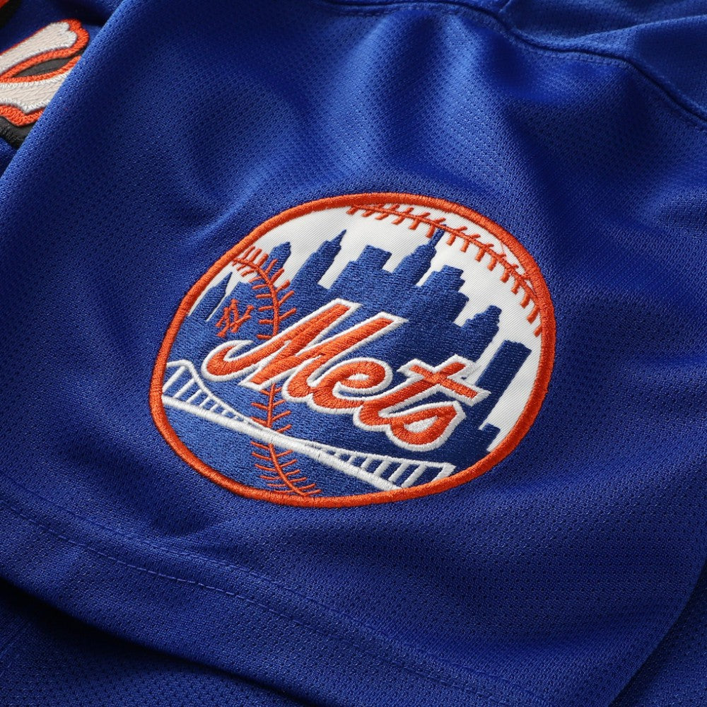 Mike Piazza New York Mets Mitchell & Ness Cooperstown Collection Mesh Batting Practice Button-Up Jersey - MLB Jerseys