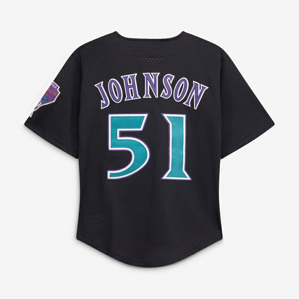 Randy Johnson Arizona Diamondbacks Mitchell & Ness Youth Cooperstown Collection Mesh Batting Practice Jersey - MLB Jerseys