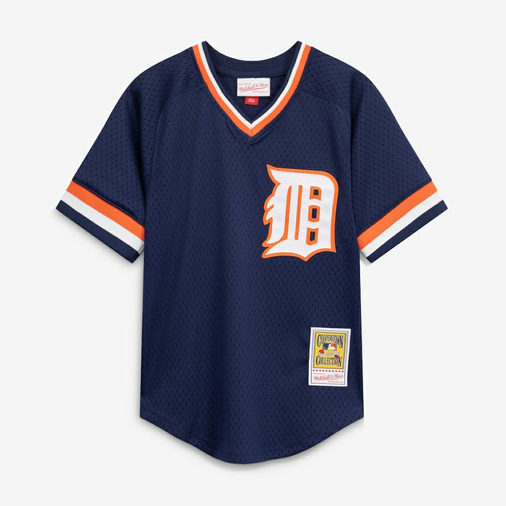 Kirk Gibson Detroit Tigers Mitchell & Ness Youth Cooperstown Collection Mesh Batting Practice Jersey - MLB Jerseys