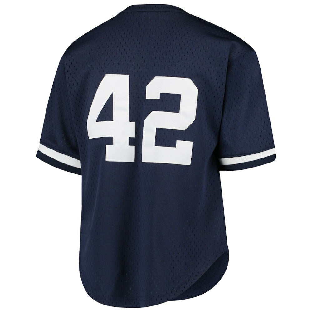 Mariano Rivera New York Yankees Mitchell & Ness Youth Cooperstown Collection Mesh Batting Practice Jersey - MLB Jerseys