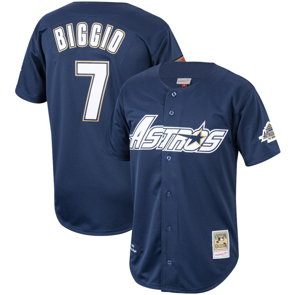 Craig Biggio Houston Astros Mitchell & Ness Cooperstown Collection 1994 Authentic Jersey - MLB Jerseys