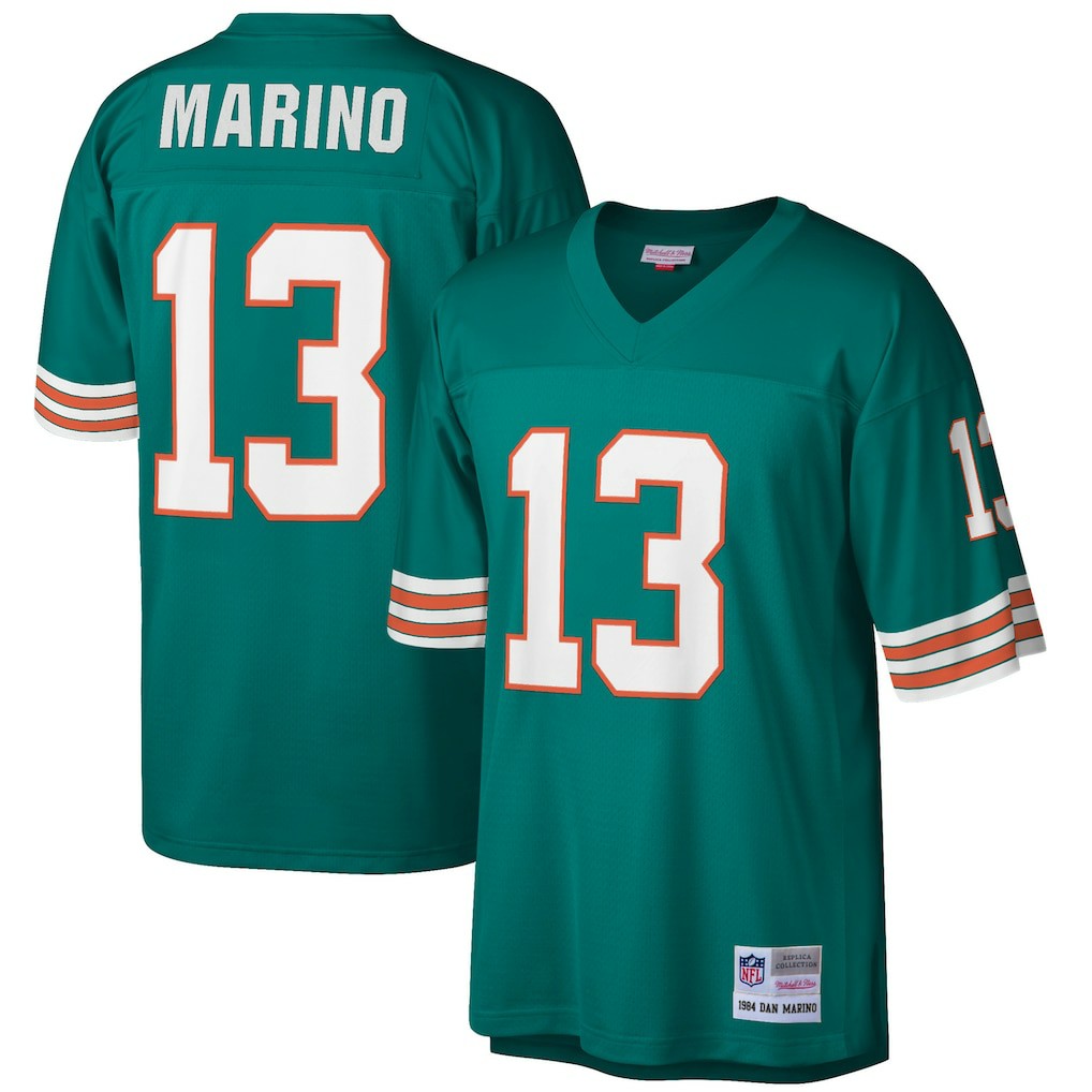 Miami Dolphins Dan Marino  Big & Tall 1984 Retired Player Replica Jersey | NFL Hot