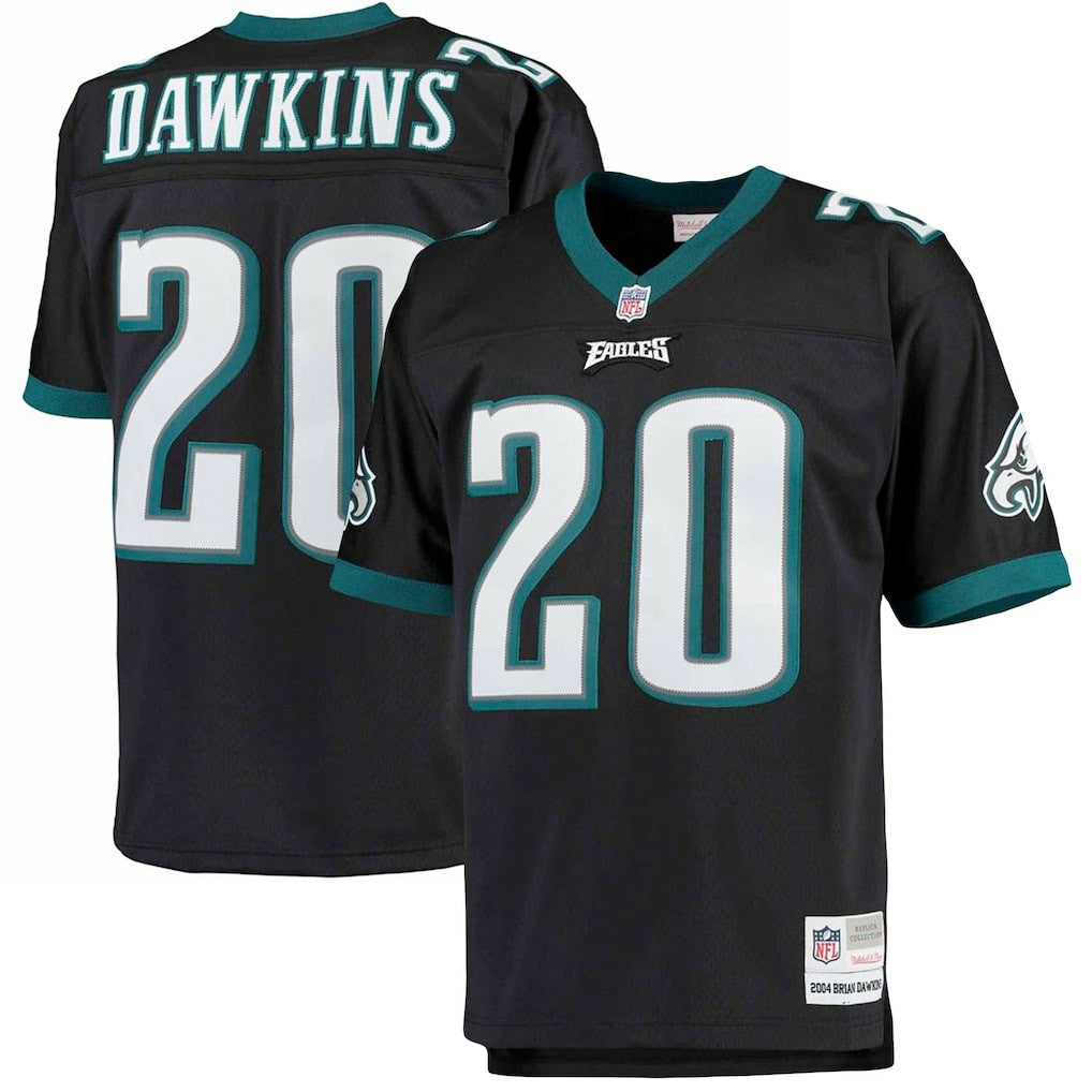 Philadelphia Eagles Brian Dawkins  Big & Tall 2004 Retired Player Replica Jersey | NFL Hot