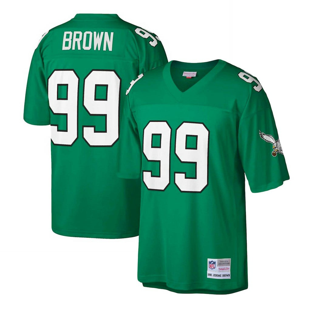 Philadelphia Eagles Jerome Brown  Big & Tall 1990 Retired Player Replica Jersey | NFL Hot