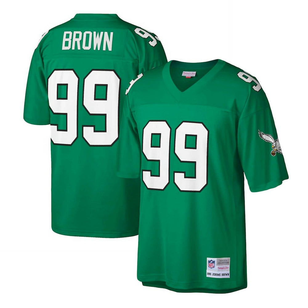 Philadelphia Eagles Jerome Brown  Big & Tall 1990 Retired Player Replica Jersey | NFL Hot