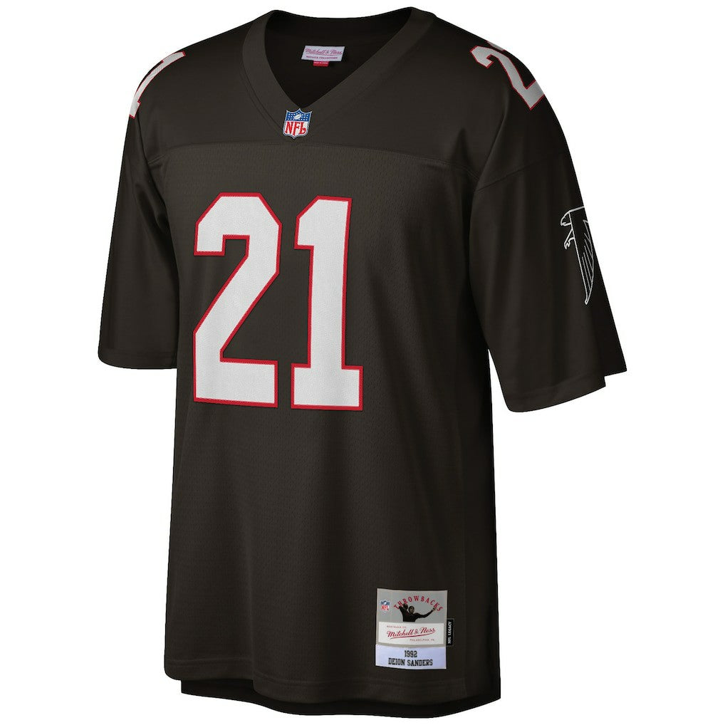 Atlanta Falcons Deion Sanders  Big & Tall 1992 Retired Player Replica Jersey | NFL Near me
