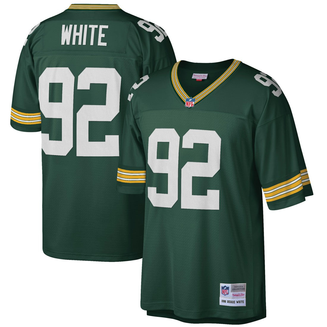 Green Bay Packers Reggie White  Big & Tall 1996 Retired Player Replica Jersey | NFL Near me