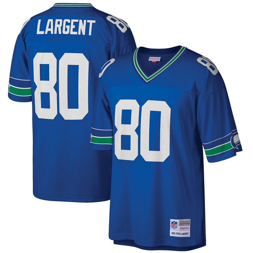Seattle Seahawks Steve Largent  Big & Tall 1985 Retired Player Replica Jersey | NFL Near me