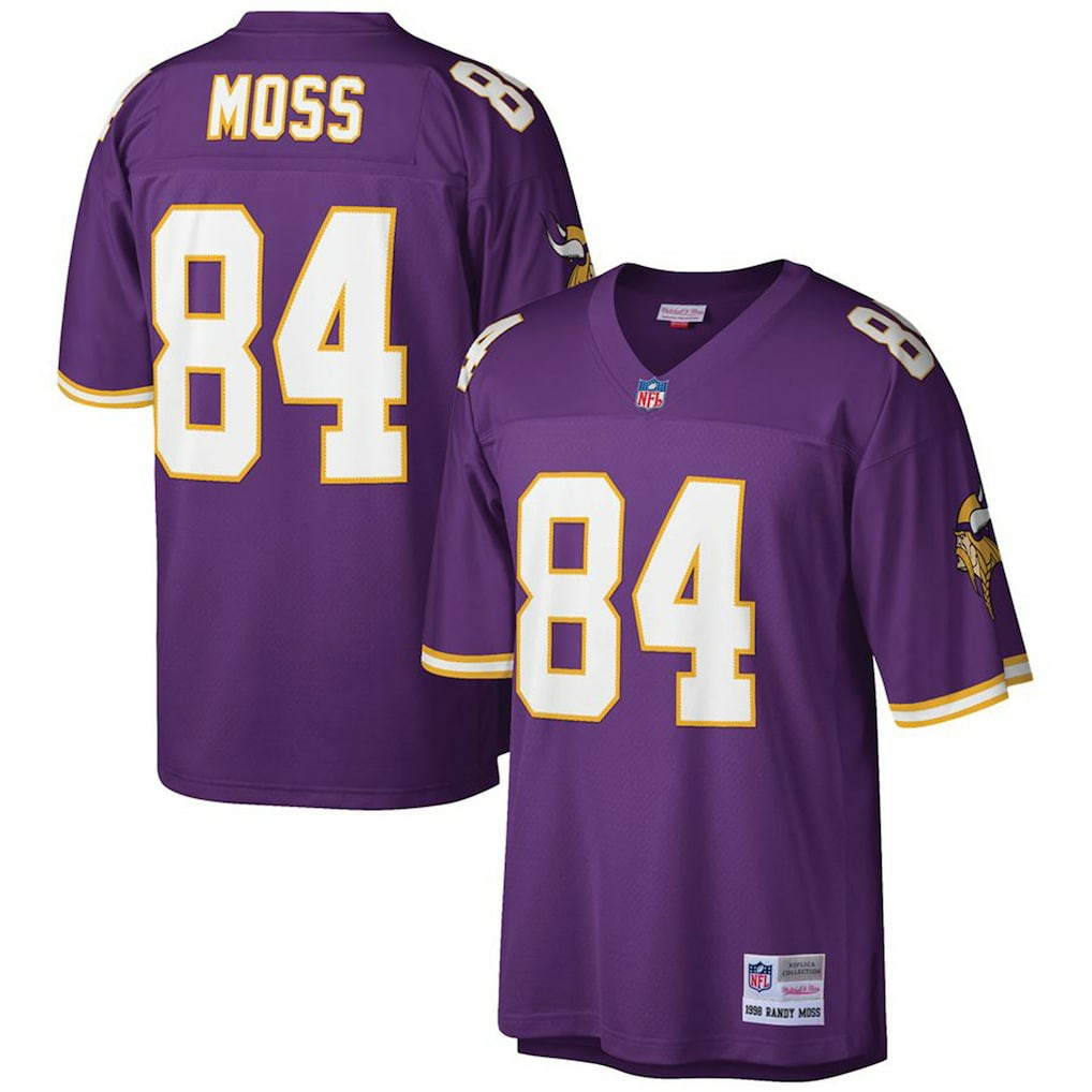 Minnesota Vikings Randy Moss  Big & Tall 1998 Retired Player Replica Jersey | NFL Outlet