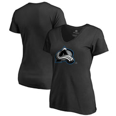 Colorado Avalanche Women's Core Smoke V-Neck T-Shirt -  NHL T-shirts