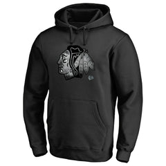Chicago Blackhawks Core Smoke Pullover Hoodie -  NHL Hoodies