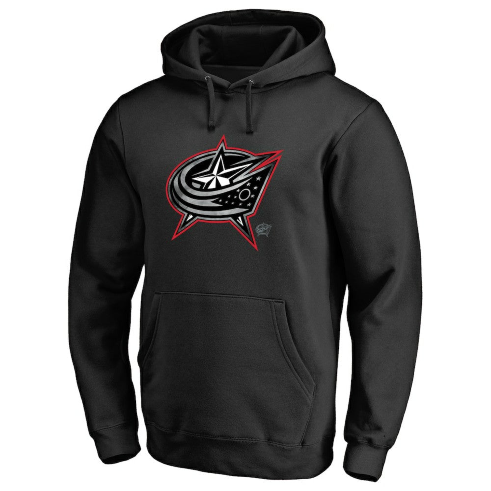 Columbus Blue Jackets Core Smoke Pullover Hoodie -  NHL Hoodies