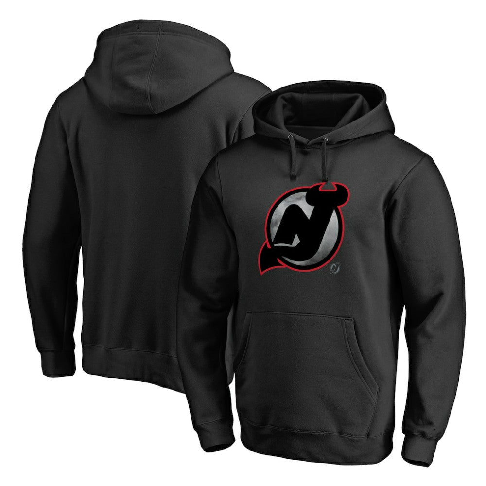 New Jersey Devils Core Smoke Pullover Hoodie -  NHL Jerseys
