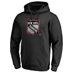 New York Rangers Core Smoke Pullover Hoodie -  NHL Hoodies