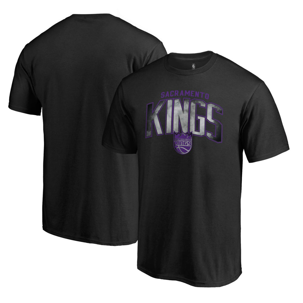 Black Sacramento Kings Arch Smoke T-Shirt | NBA