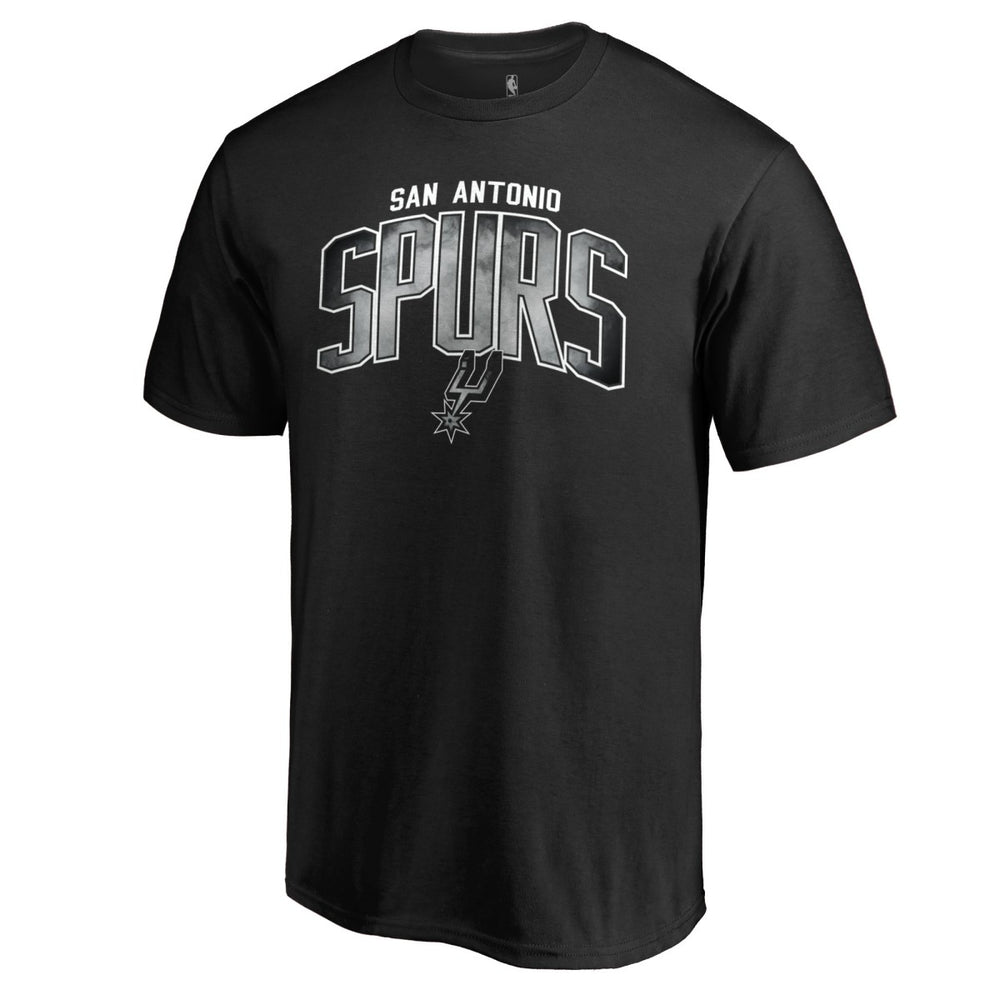 Black San Antonio Spurs Arch Smoke T-Shirt | NBA
