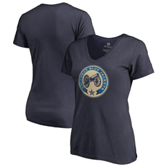 Columbus Blue Jackets Women's Team Alternate V-Neck T-Shirt -  NHL T-shirts