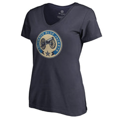 Columbus Blue Jackets Women's Team Alternate V-Neck T-Shirt -  NHL T-shirts