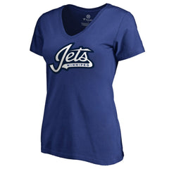 Winnipeg Jets Women's Team Alternate V-Neck T-Shirt -  NHL T-shirts