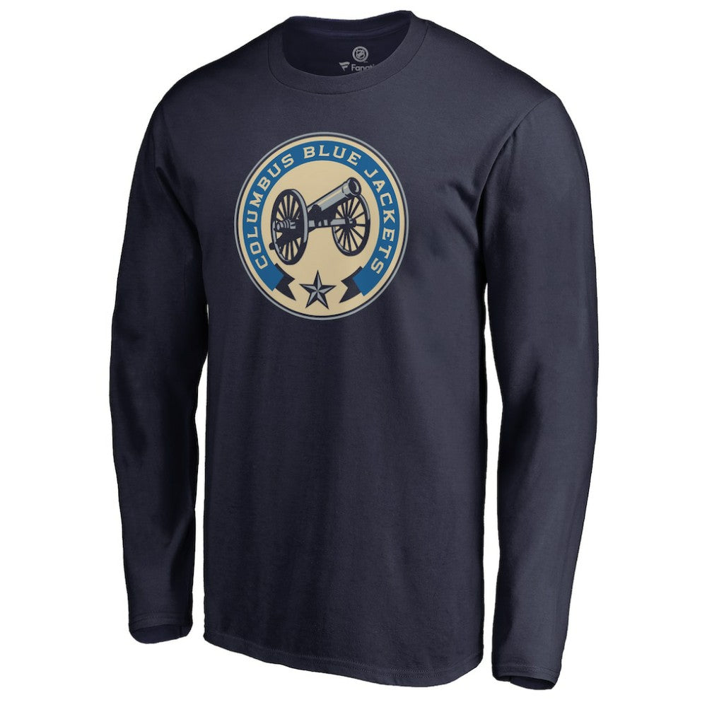 Columbus Blue Jackets Team Alternate Long Sleeve T-Shirt -  NHL T-shirts