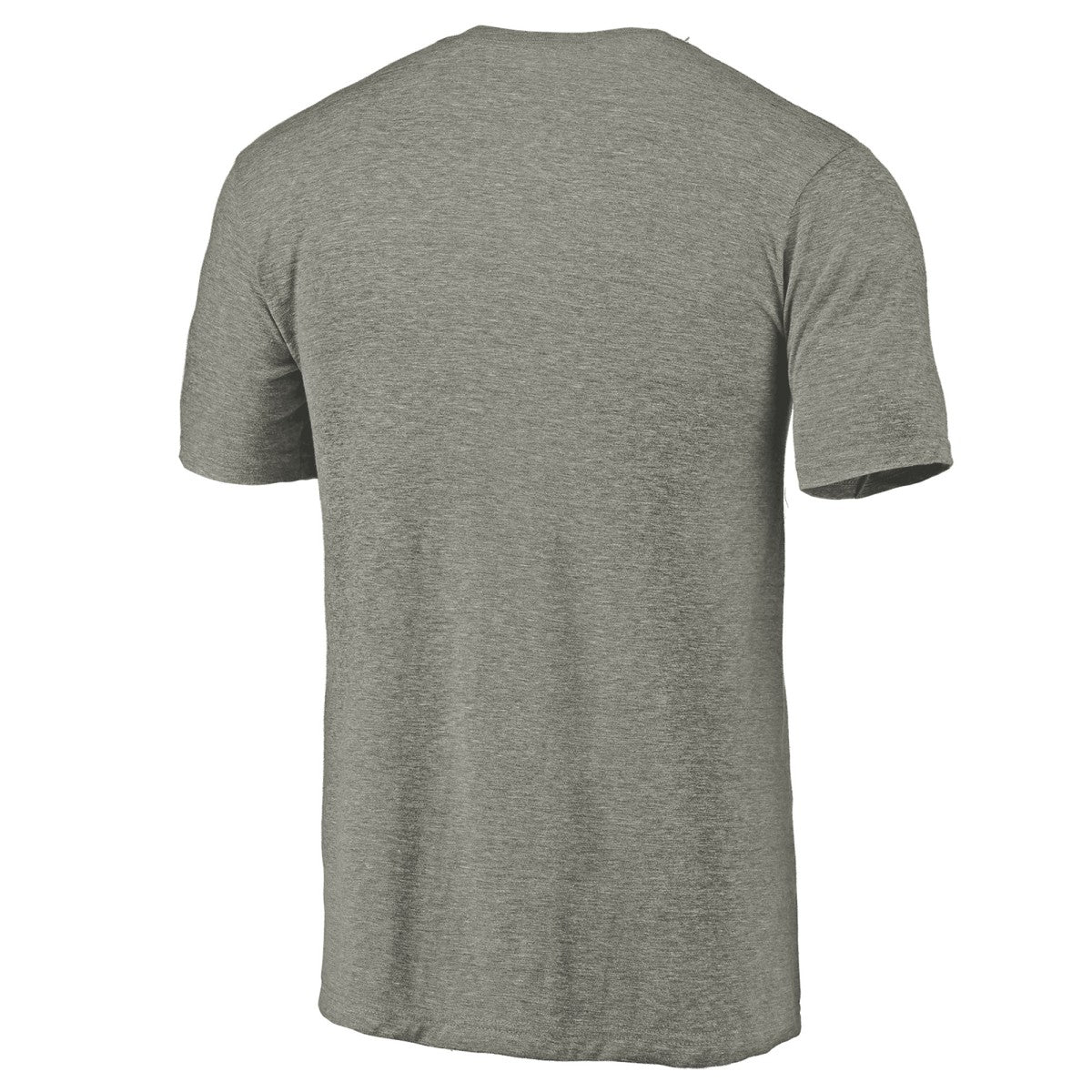 Gray Los Angeles Lakers Primary Logo Left Chest Distressed Tri-Blend T-Shirt | NBA