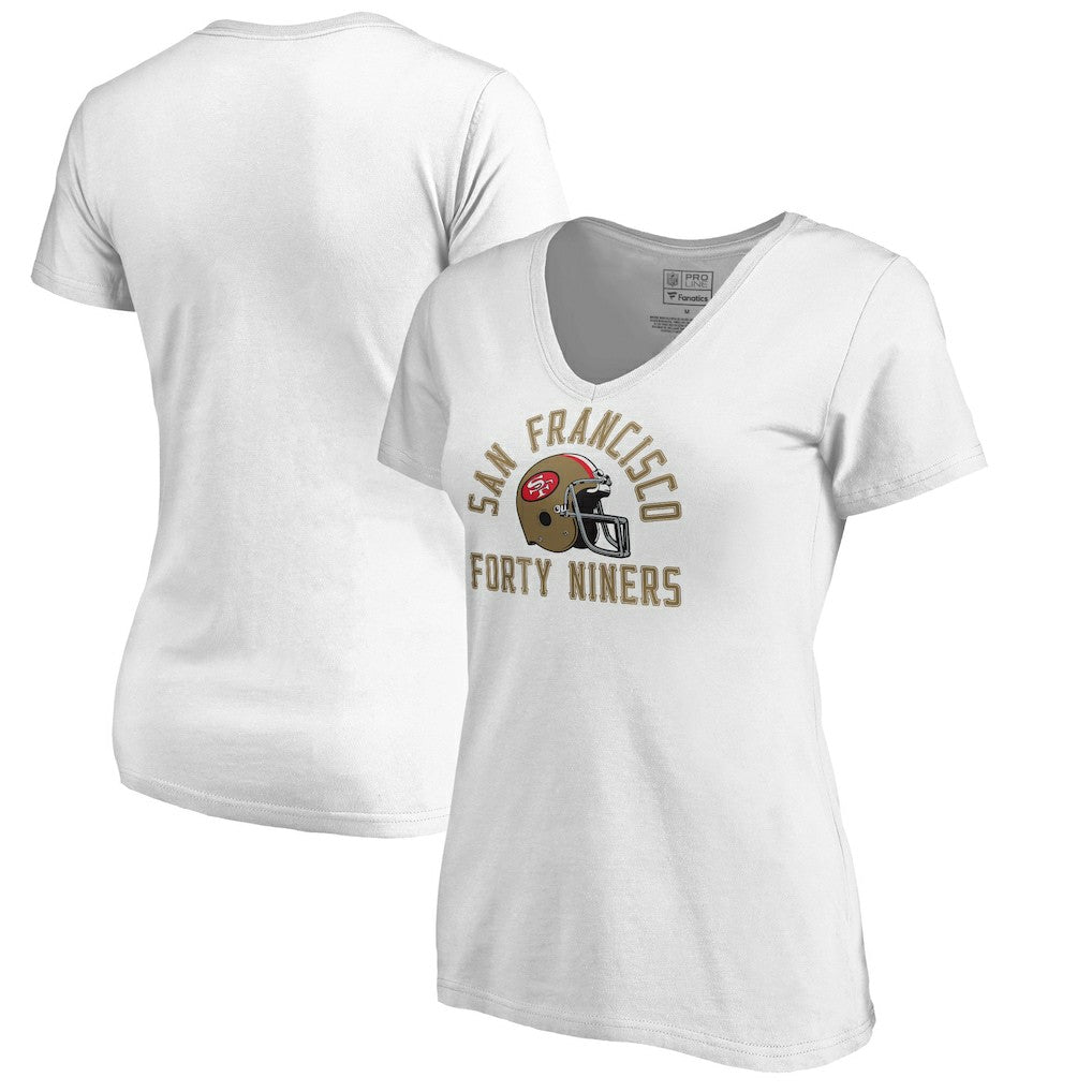 San Francisco 49ers Women's Quinten Helmet T-Shirt | NFL Near me
