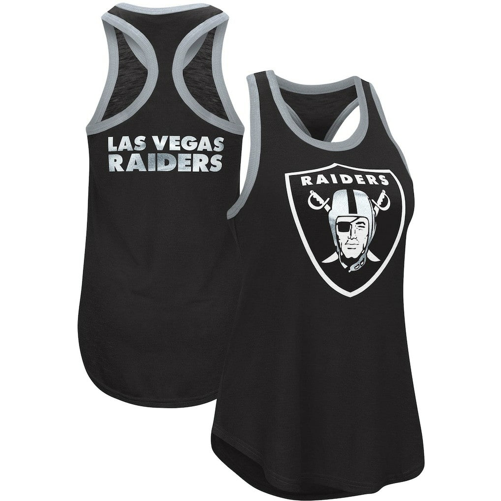 Las Vegas Raiders G-III 4Her by Carl Banks Women's Tater Tank Top | NFL Sale