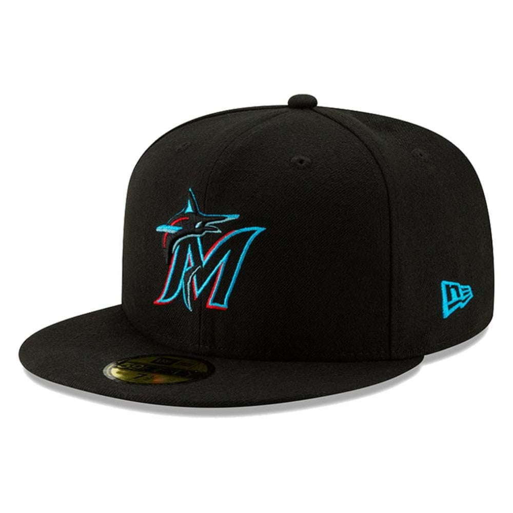 Miami Marlins New Era On-Field Authentic Collection 59FIFTY Fitted Hat - MLB Hats