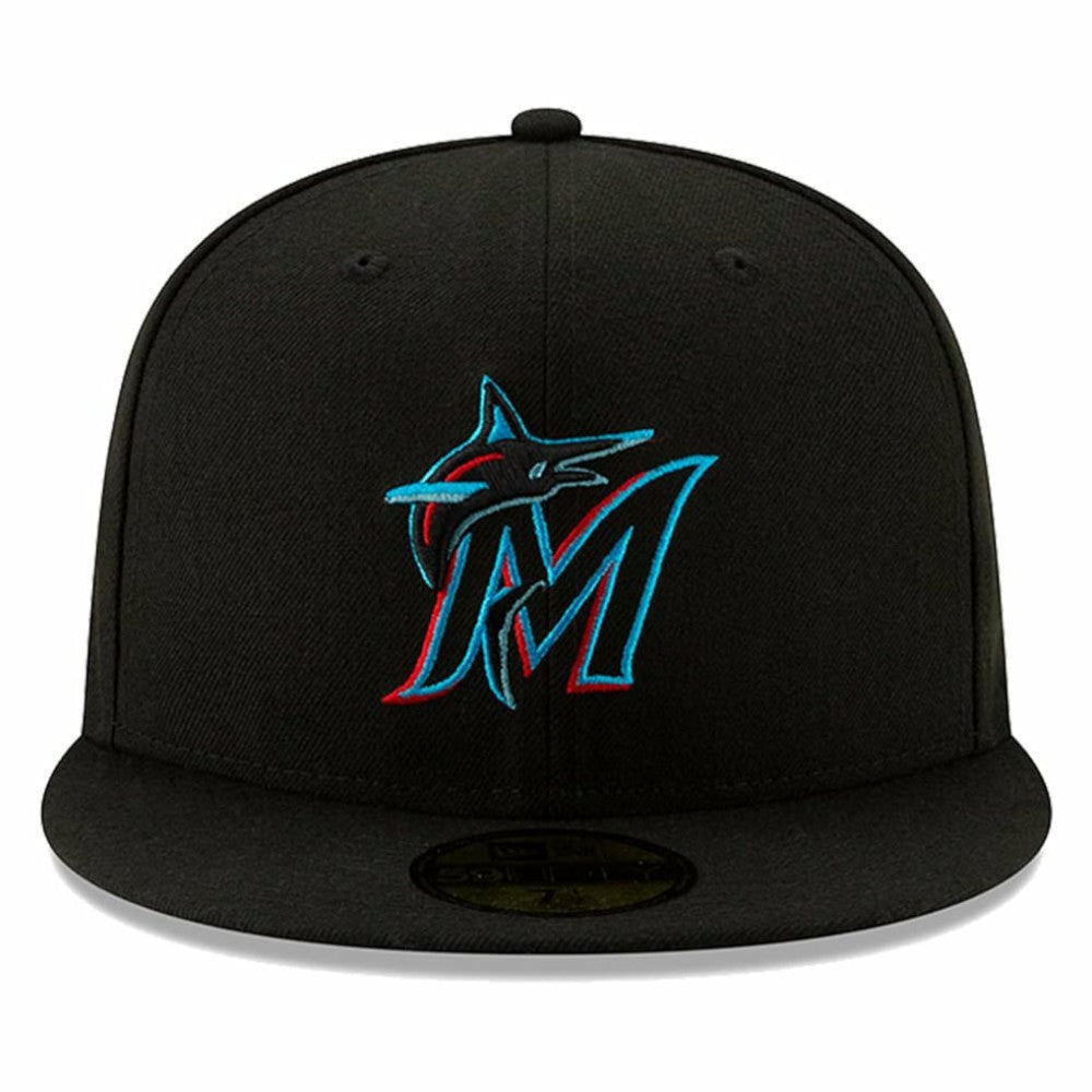 Miami Marlins New Era On-Field Authentic Collection 59FIFTY Fitted Hat - MLB Hats