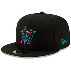 Miami Marlins New Era Team Color 9FIFTY Snapback Hat - MLB Hats