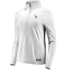 Colorado Rockies Vineyard Vines Women's Performance Grid Half-Zip Pullover Top - MLB Pullover