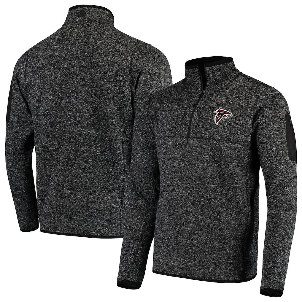 Atlanta Falcons Antigua Fortune Quarter-Zip Pullover Jacket | NFL New
