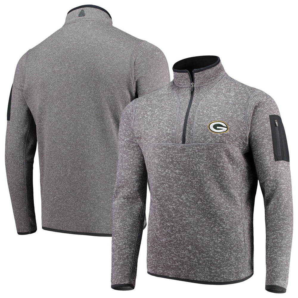 Green Bay Packers Antigua Fortune Quarter-Zip Pullover Jacket | NFL Hot