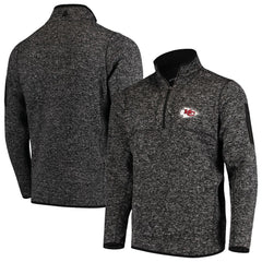 Kansas City Chiefs Antigua Fortune Quarter-Zip Pullover Jacket | NFL Online