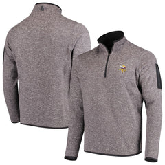 Minnesota Vikings Antigua Fortune Quarter-Zip Pullover Jacket | NFL Discount