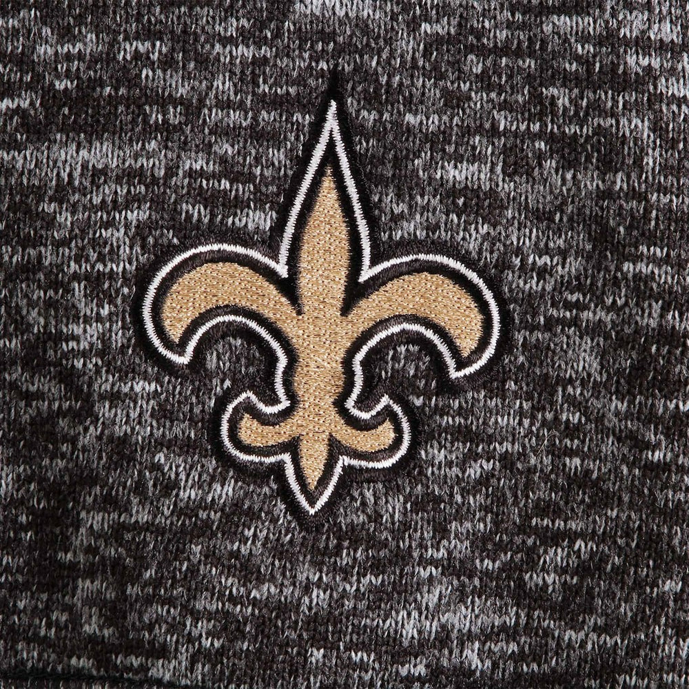 New Orleans Saints Antigua Fortune Quarter-Zip Pullover Jacket | NFL Online