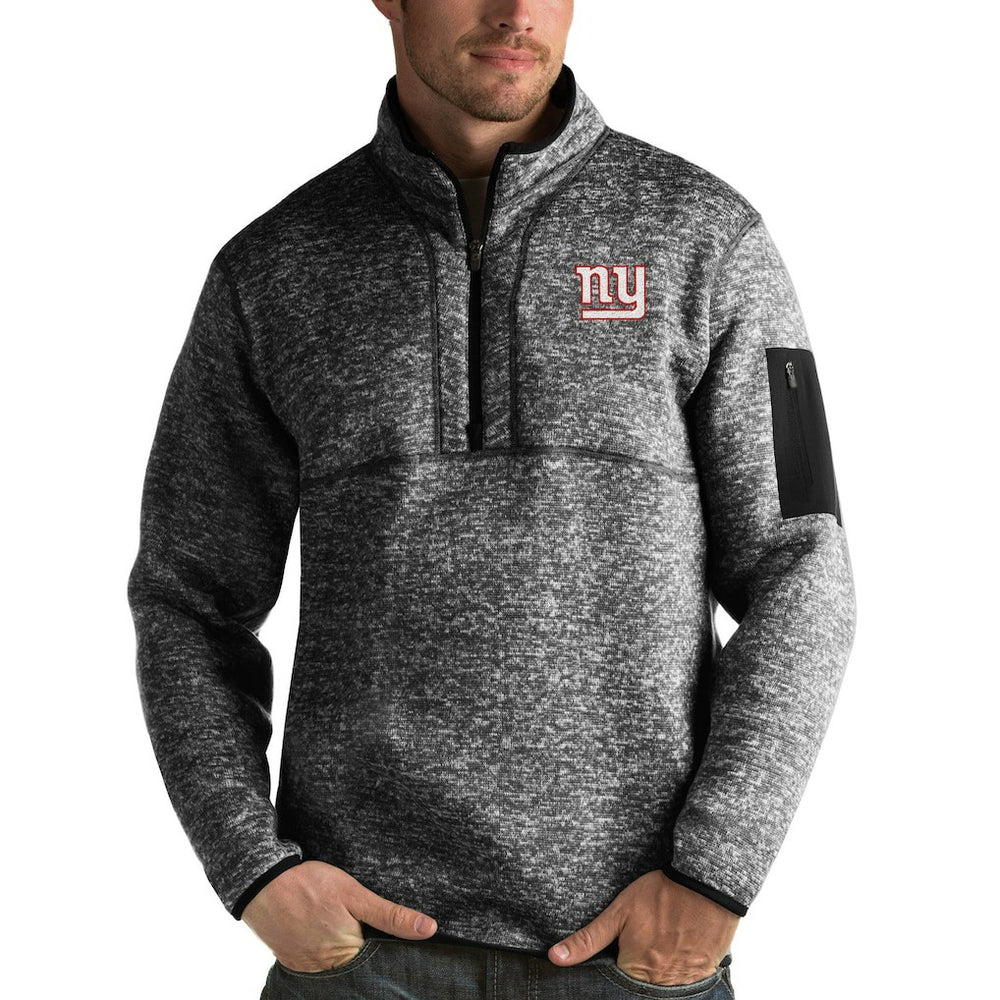 New York Giants Antigua Fortune Quarter-Zip Pullover Jacket | NFL Hot