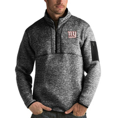 New York Giants Antigua Fortune Quarter-Zip Pullover Jacket | NFL Hot