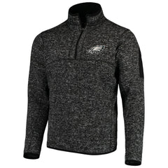 Philadelphia Eagles Antigua Fortune Quarter-Zip Pullover Jacket | NFL US