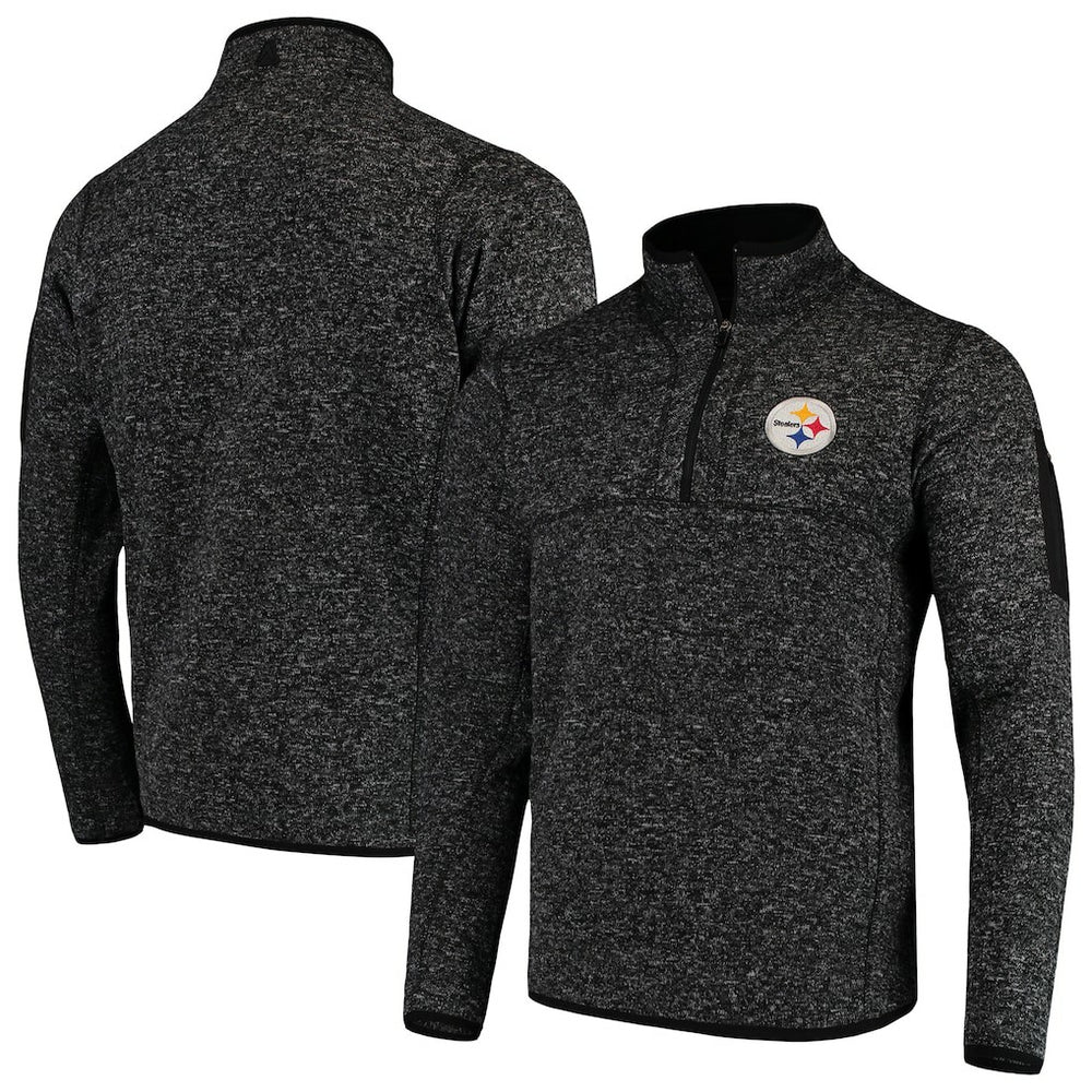 Pittsburgh Steelers Antigua Fortune Quarter-Zip Pullover Jacket | NFL Online
